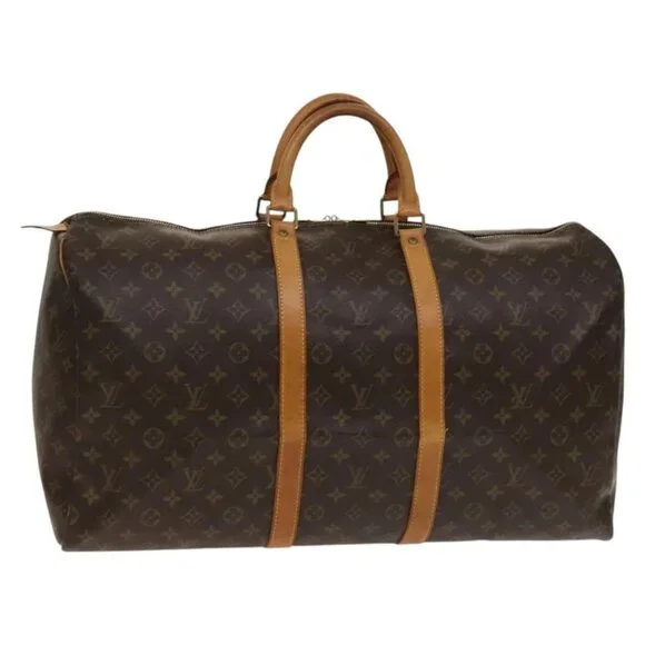 LOUIS VUITTON Monogram Keepall 55 Boston Bag M41424 LV Auth ep10530 - Picture 2 of 16